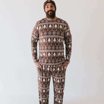 Forever Fair Isle | Men's Bamboo Pajamas | Milk & Baby