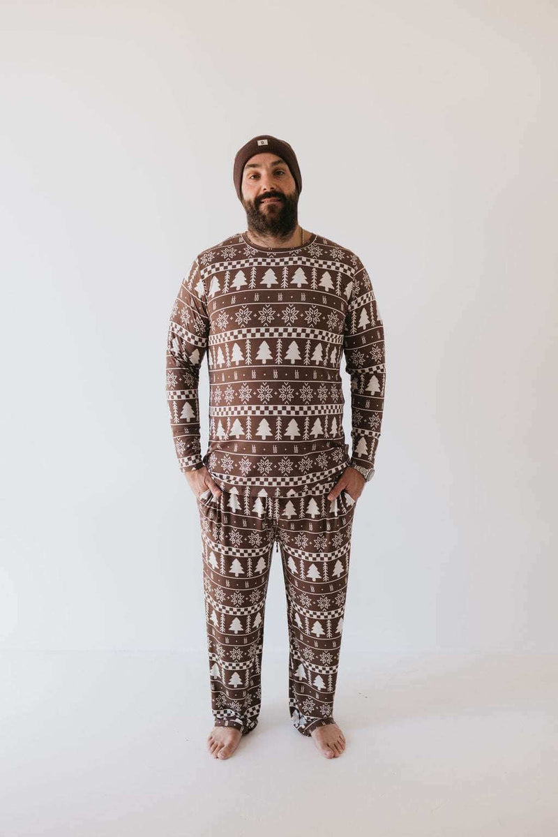 Forever Fair Isle Men's Bamboo Pajamas