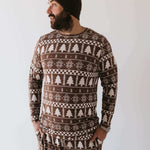 Forever Fair Isle | Men's Bamboo Pajamas | Milk & Baby
