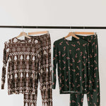 Forever Fair Isle | Men's Bamboo Pajamas | Milk & Baby