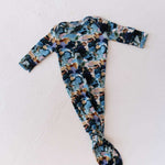 Charli Print | Bamboo Knotted Gown | Milk & Baby