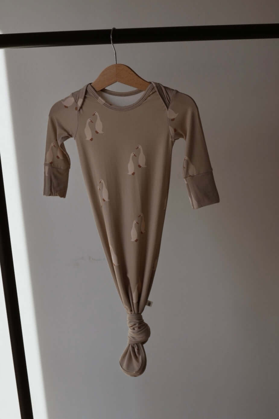 Silly Goose | Bamboo Knotted Gown | Milk & Baby