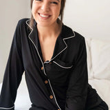 Allie Black Bamboo Women's Luxe Lounge Set