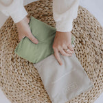 Tuck and Bundle Baby Wrap | Limited Edition Olive Green Milk & Baby