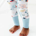 Desert Camper | Bamboo One Piece Zip Pajama | Milk & Baby