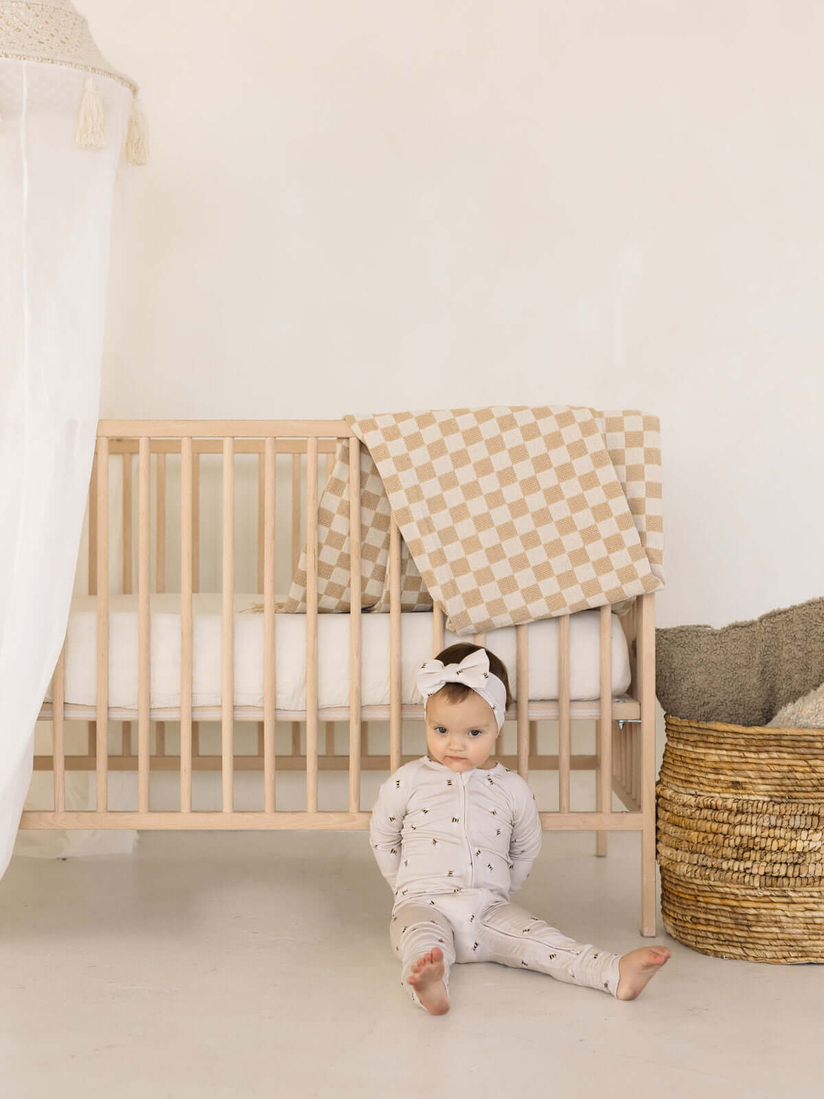 Bumblebee | Bamboo Zip Pajamas | Milk & Baby