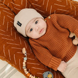 Oatmeal Mebie Baby Beanie | Milk & Baby