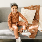 Light Grey Mebie Baby Beanie | Milk & Baby