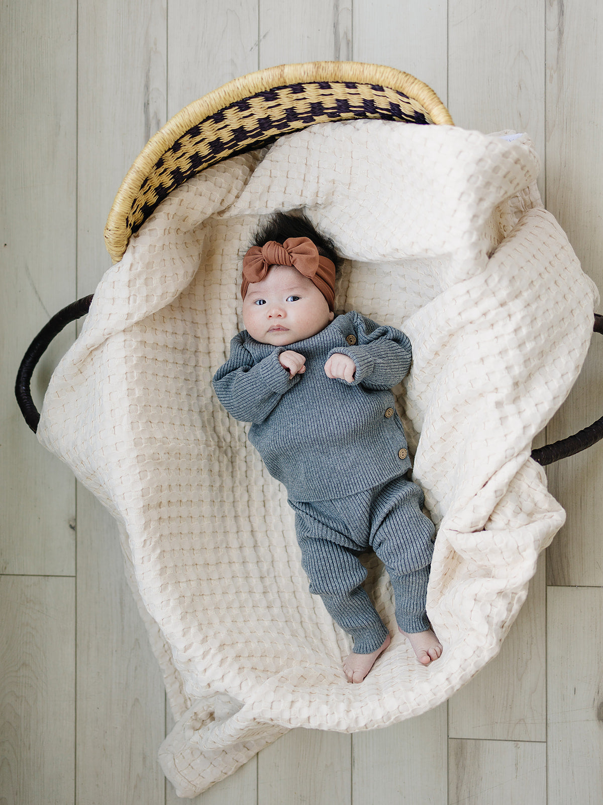 Rust Bamboo Head Wrap | Milk & Baby