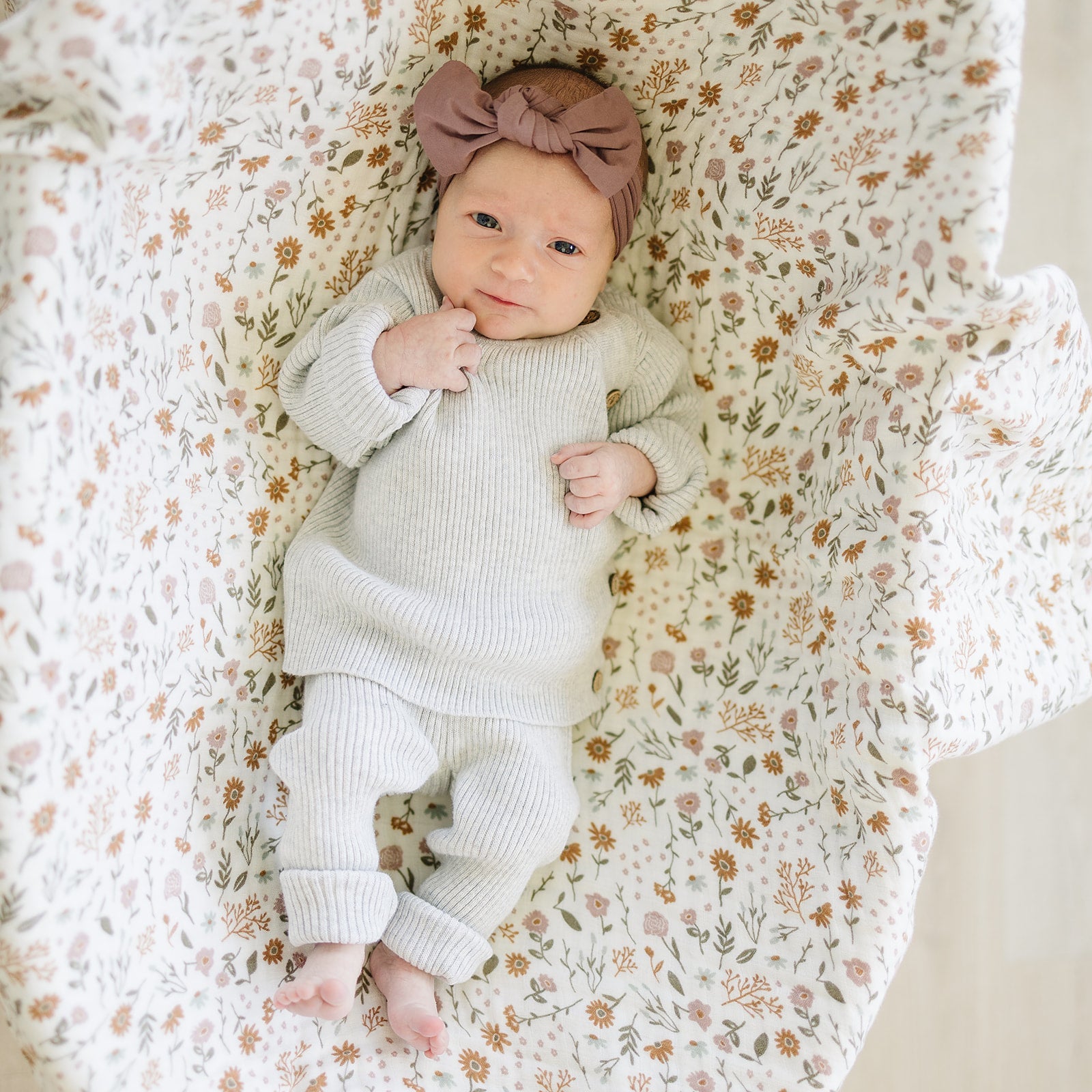 Plum Bamboo Head Wrap | Milk & Baby