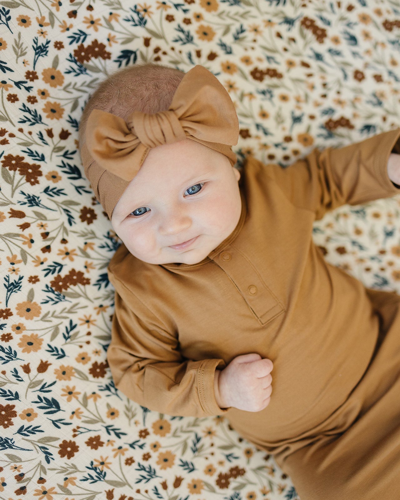 Mustard Bamboo Head Wrap | Milk & Baby