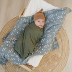 Mustard Bamboo Newborn Knot Hat | Milk & Baby