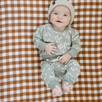 Oatmeal Mebie Baby Beanie | Milk & Baby