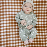 Oatmeal Mebie Baby Beanie | Milk & Baby