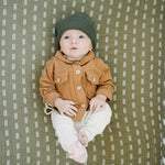Green Mebie Baby Beanie | Milk & Baby