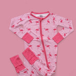 Flocking Flamingo Dream Romper | Milk & Baby