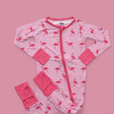 Flocking Flamingo Dream Romper | Milk & Baby