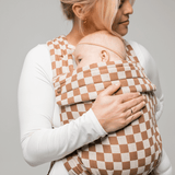 The Monarch Carrier - Mocha Check | Milk & Baby