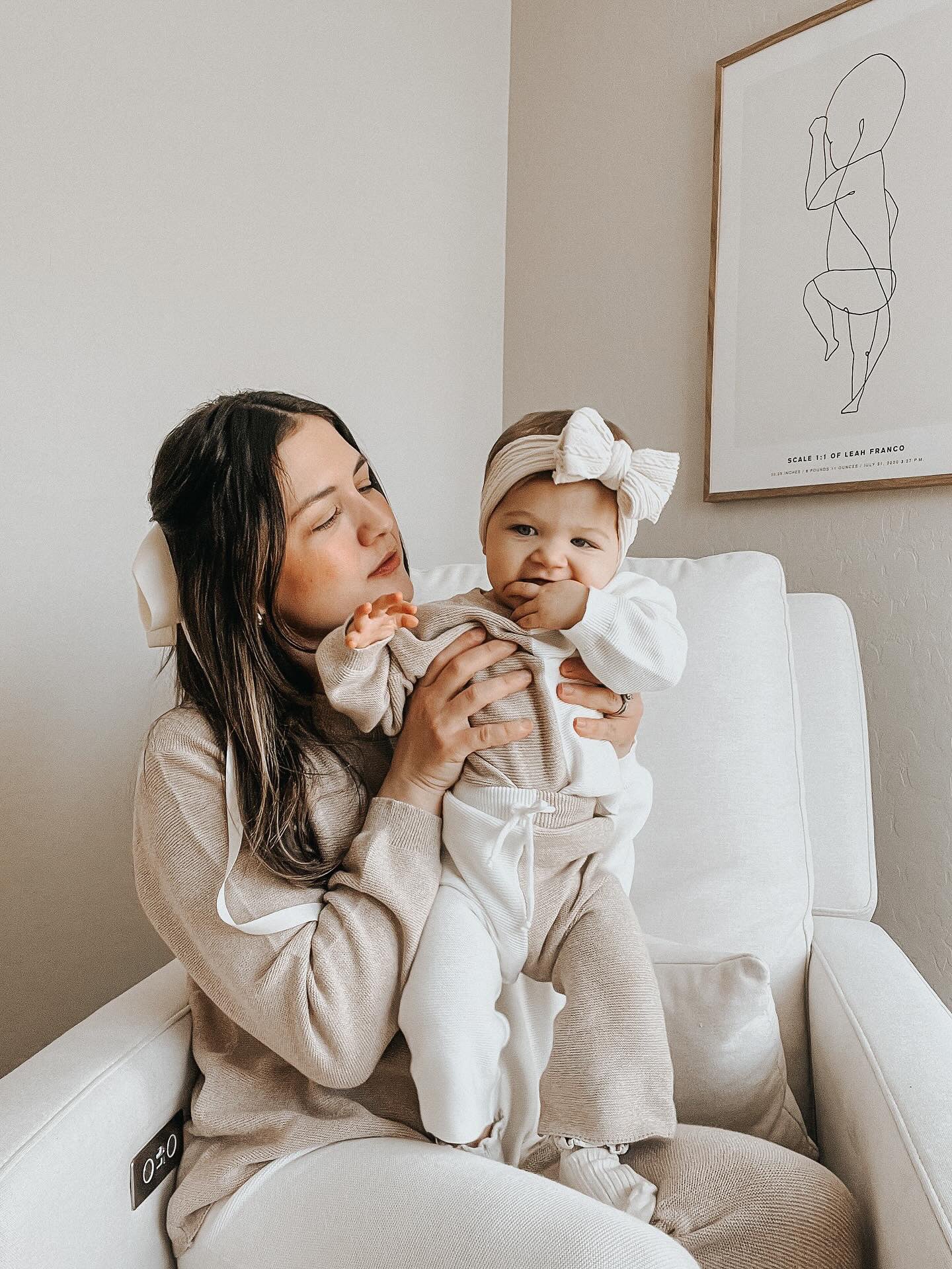Luna + Luca Color Block Lounge Set | Milk & Baby