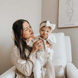 Luna + Luca MAMA Color Block Lounge Set | Milk & Baby