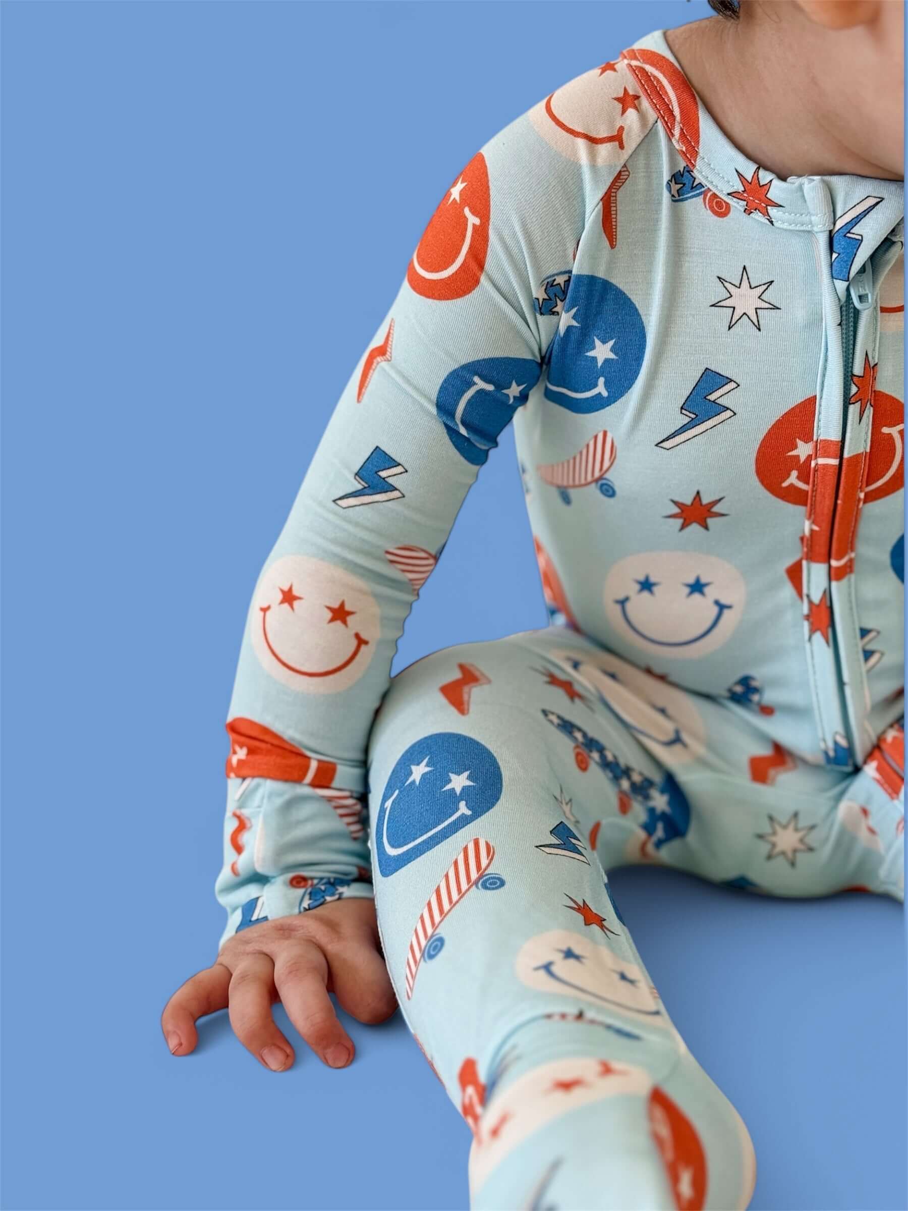 Freedom Skatin’ Smiles Dream Romper | Milk & Baby