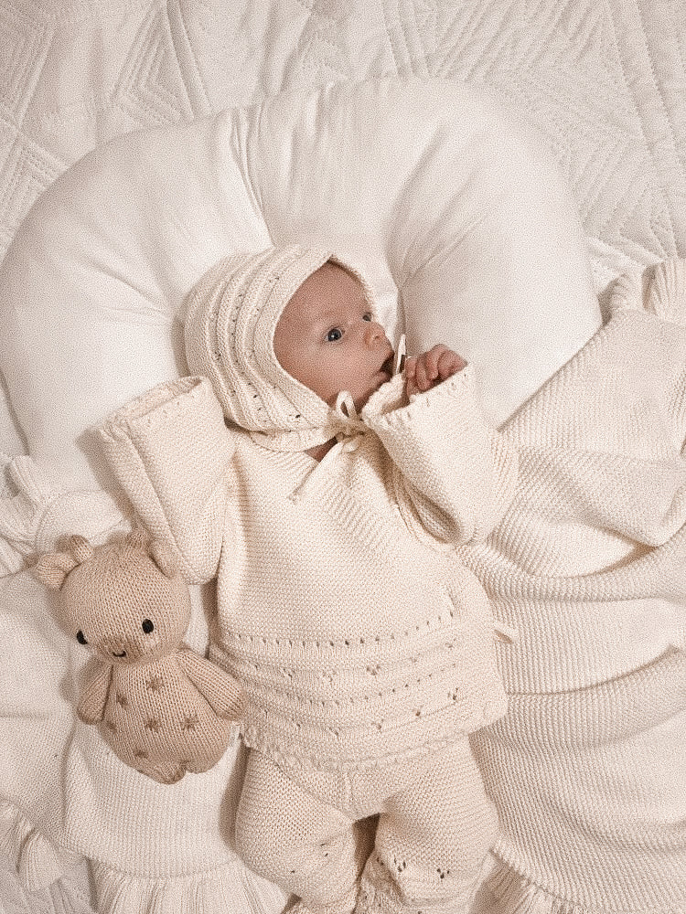 Bring Me Home Chunky Knit Bundle | Cream | Milk & Baby