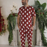 Vintage Santa | Men's Short Sleeve Pajamas