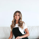 Patty Overall Dress in Black | Milk & Baby