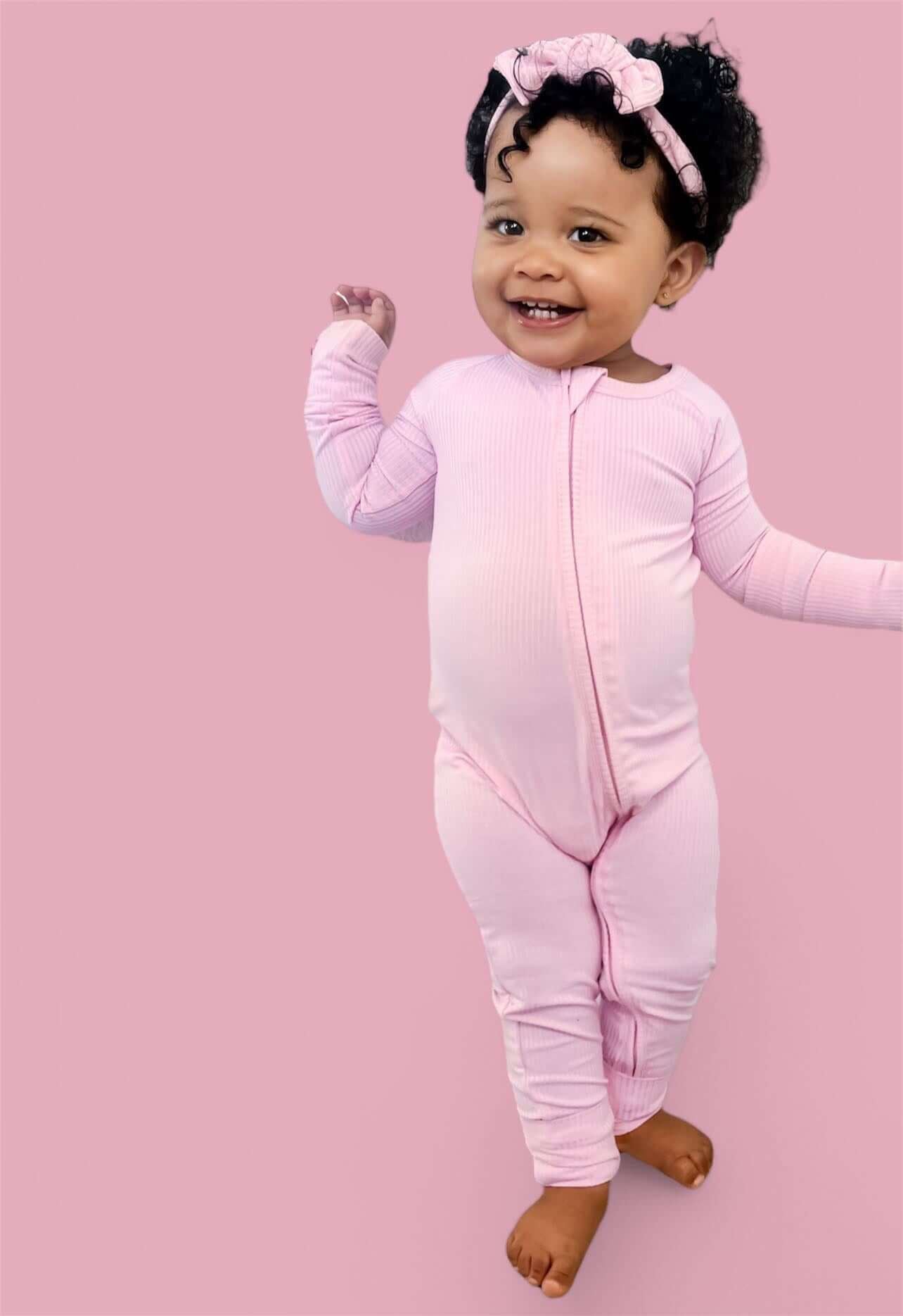 Pink Rose Dream Romper | Milk & Baby