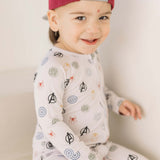 Hero | Bamboo Zip Pajamas | Milk & Baby