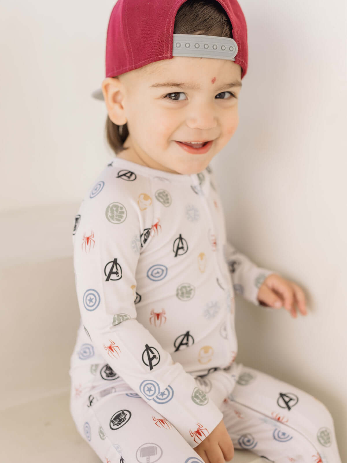 Hero | Bamboo Zip Pajamas | Milk & Baby