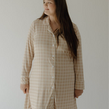 Grid | Women's Bamboo Sleeping Dress