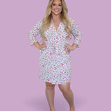 Bow Garden Women's Dream Robe | Milk & Baby