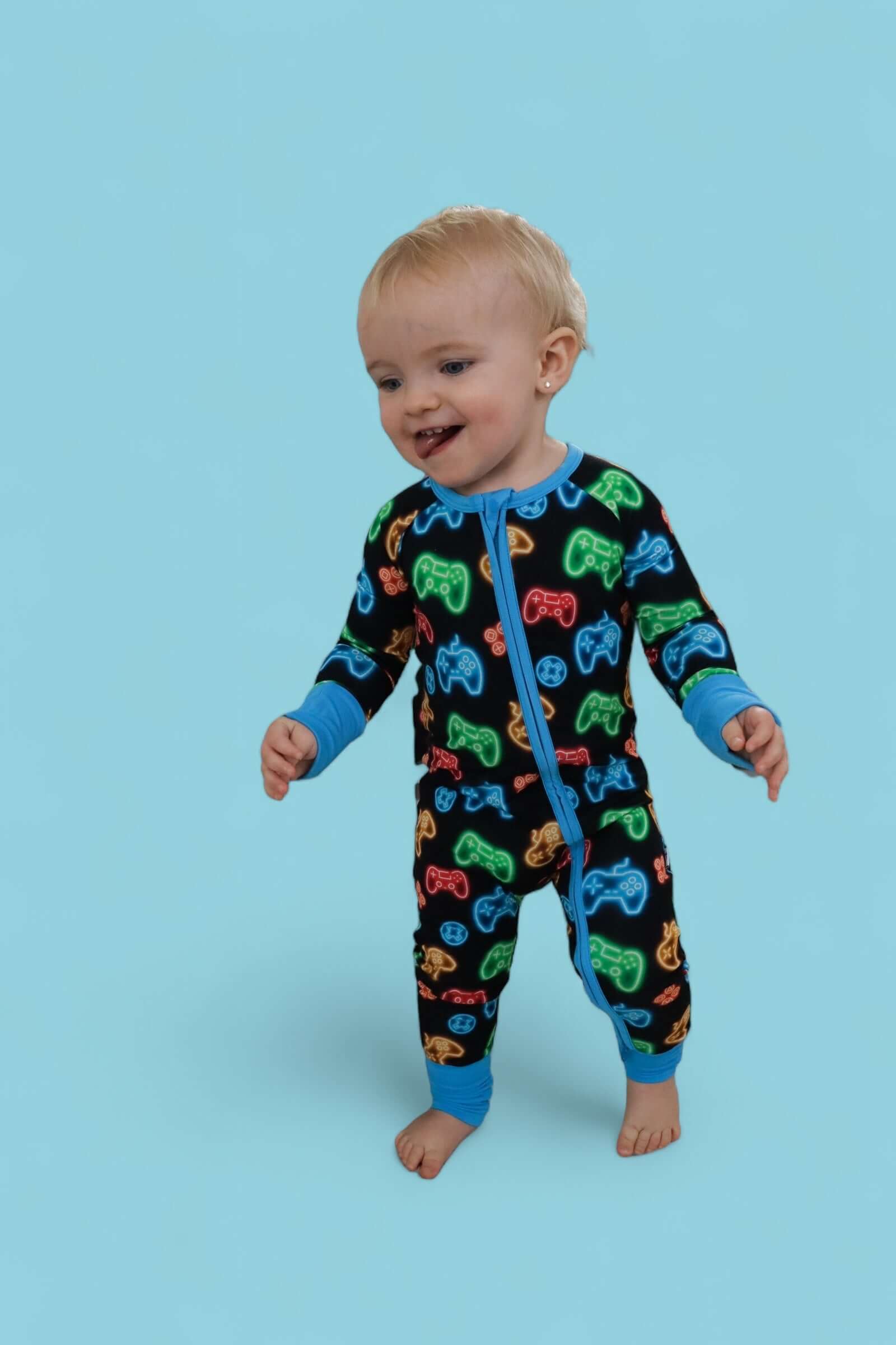 Gamer Glow Dream Romper | Milk & Baby