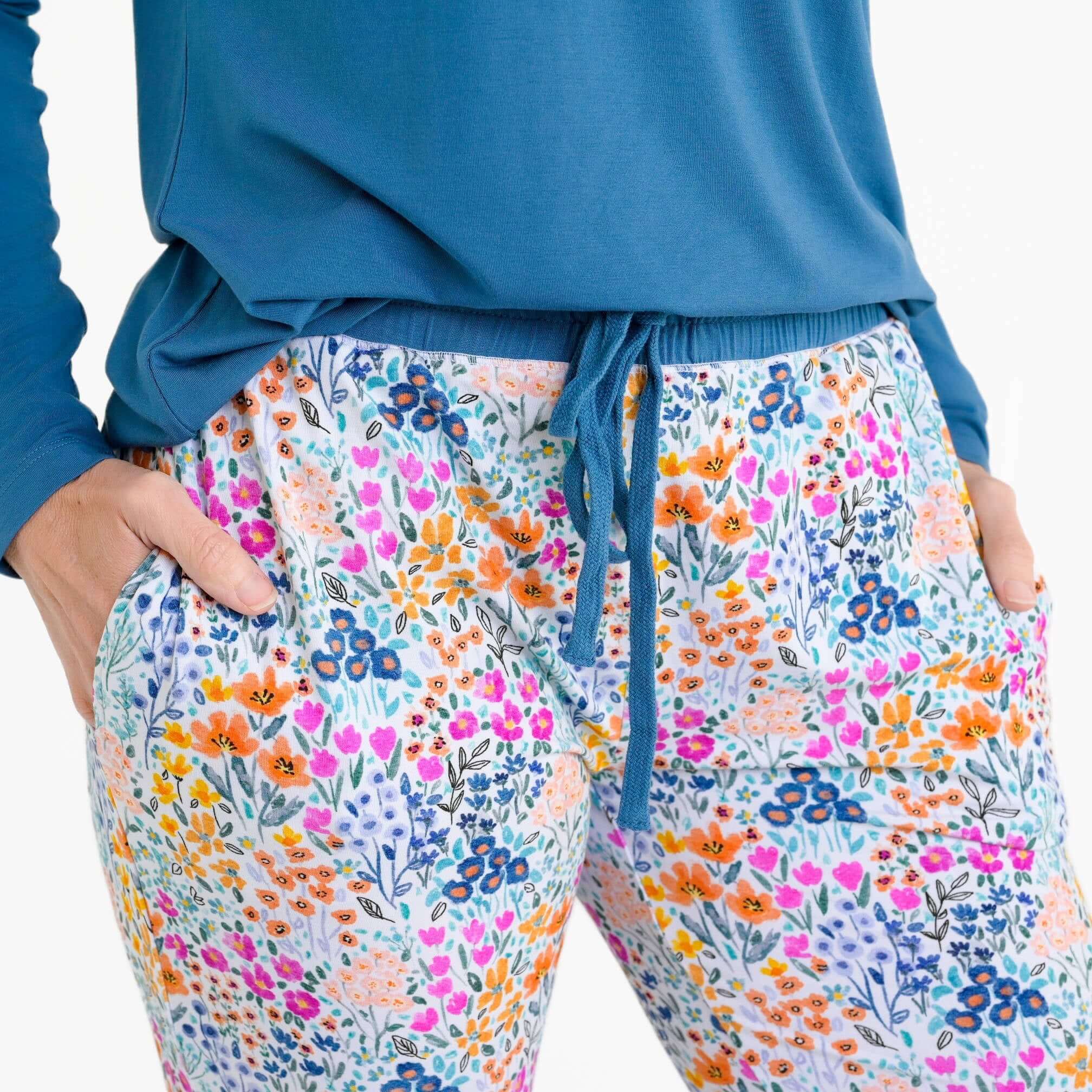 Whispering Wildflowers Women's Jogger Pants | Milk & Baby