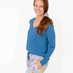 Whispering Wildflowers Women's Long Sleeve Shirt | Milk & Baby