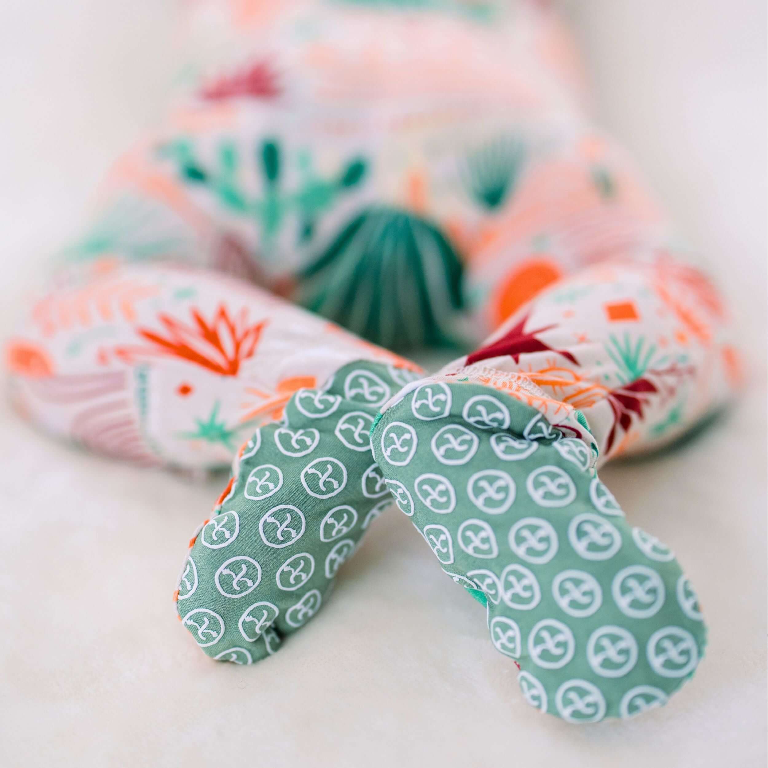 The Second-Skin Footie | Desert Cactus Vibes | "Mama, I Wished for You" | Milk & Baby