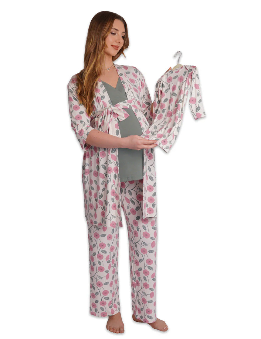 Analise 5-Piece Maternity Hospital Bag Set | Honey Bloom