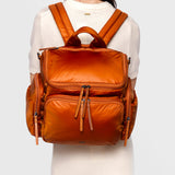 Caraa Baby Bag Large in Clay Nylon