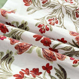 Floral Contrast Trim Frilled Neck Dress | Milk & Baby