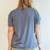 Relaxed Fit Zip Breastfeeding Tee