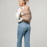 The Monarch Carrier - Mocha Check | Milk & Baby