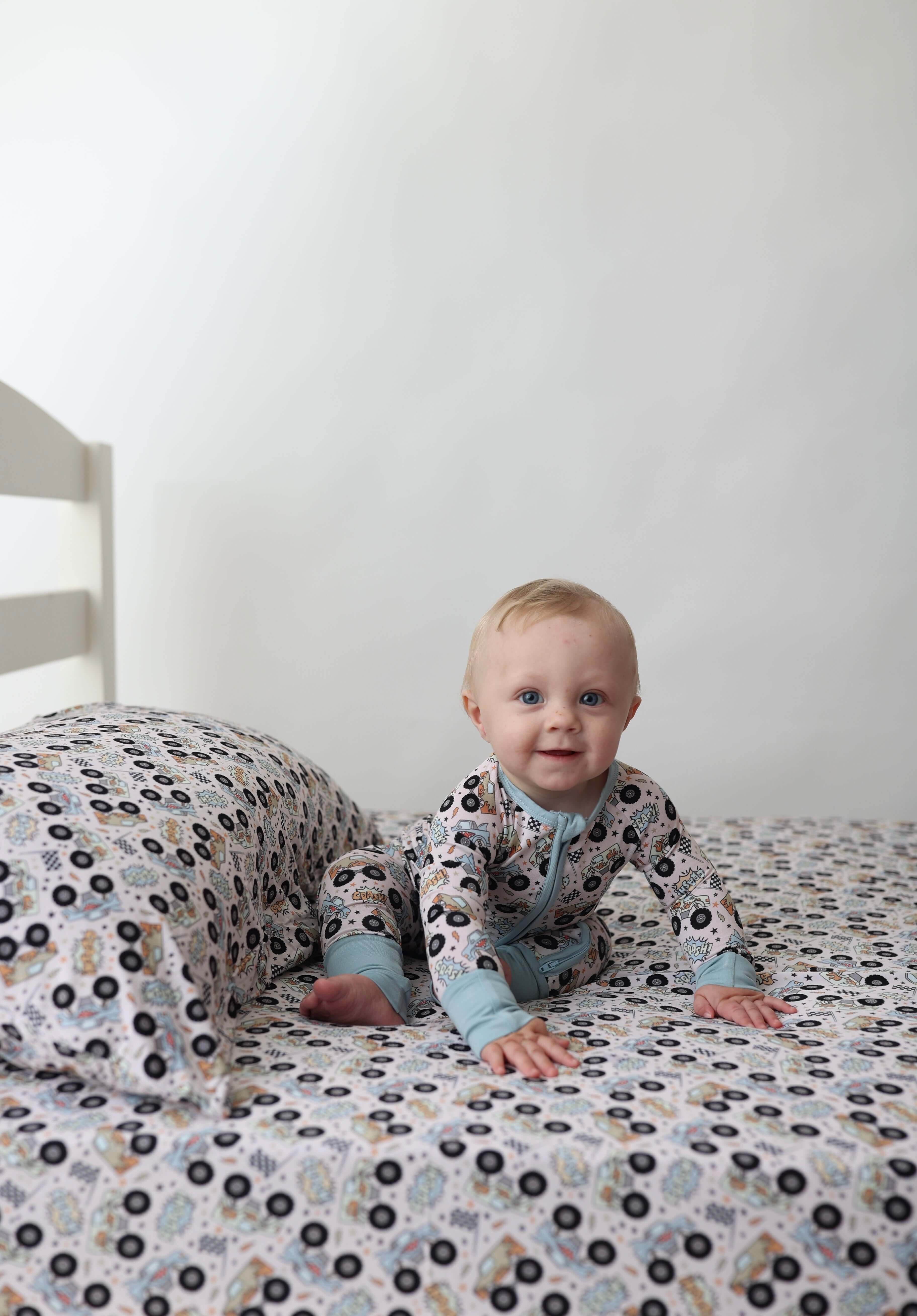 Crash Hard Dream Romper | Milk & Baby