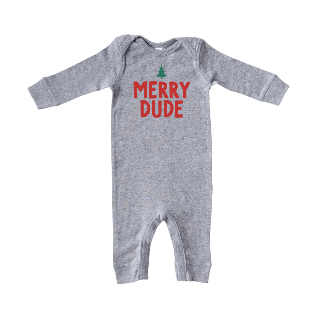Merry Dude Tree Bodysuit | Milk & Baby