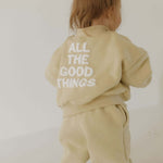 All the Good Things | Child Sweat Set | Milk & Baby
