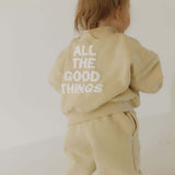 All the Good Things | Child Sweat Set | Milk & Baby