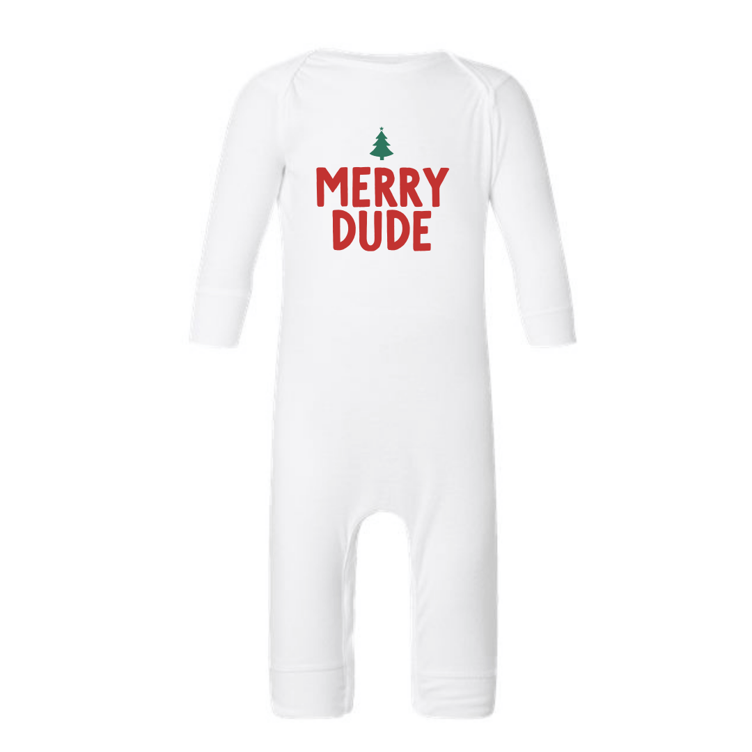 Merry Dude Tree Bodysuit | Milk & Baby