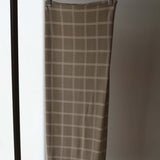 Linen Grid | Bamboo Swaddle | Milk & Baby