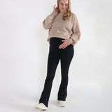 VAALIA™ EVERYDAY COMFORT HI-RISE MATERNITY FLARE LEGGING