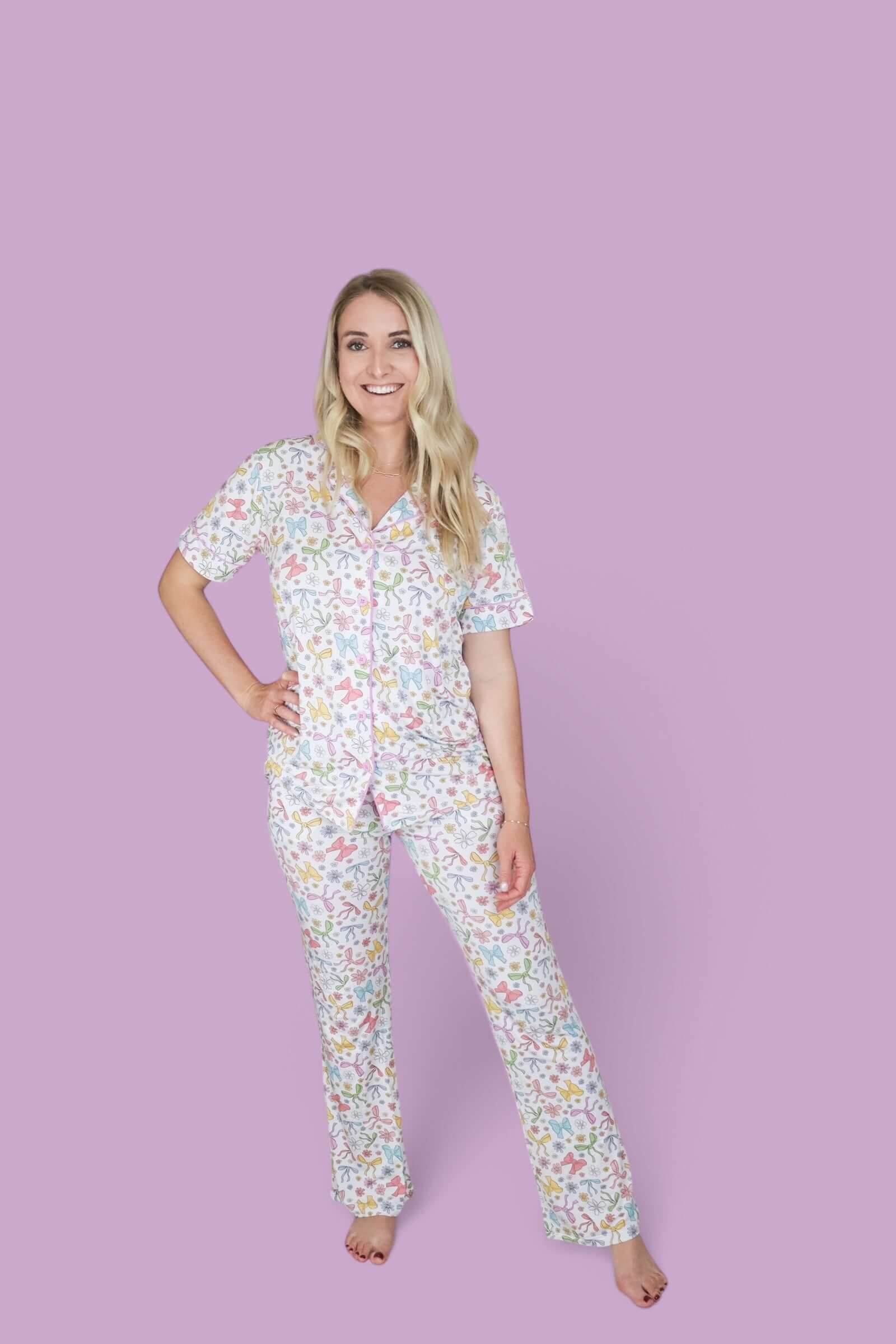 Bow Garden Women's Dream Set | Milk & Baby